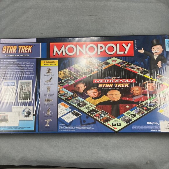 Star Trek 2009 Continuum Edition Monopoly Game - Picture 5 of 9